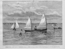 INTERNATIONAL CANOE RACE AT