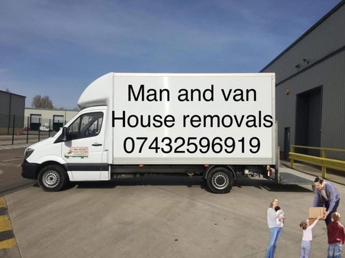 Man and van hire - and,