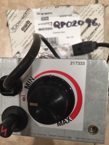 Glow worm thermostat control - glow,