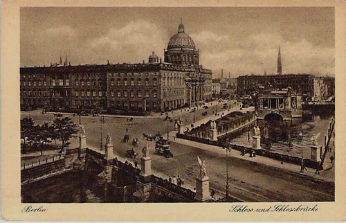 Berlin postcard castle - berlin,