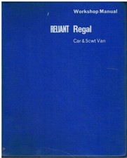 RELIANT REGAL 3/25 SALOON &