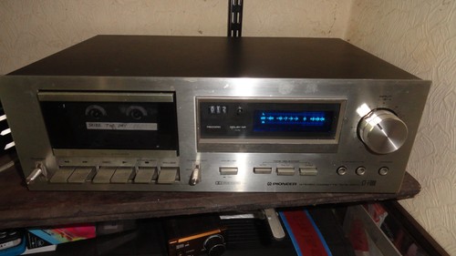Vintage pioneer cassette - cassette, deck