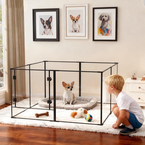 Panels dog whelping pen box - panels,
