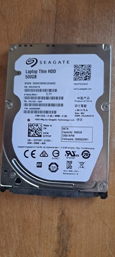 Seagate laptop thin 500gb - seagate,
