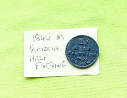 1844 half farthing britain - 1844, (britain