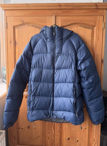 Men blue rab asylum puffer - asylum,