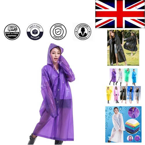 Extra large unisex rain poncho - extra-large,