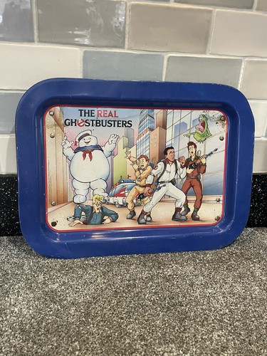 Vintage ghostbusters play - vintage, tray