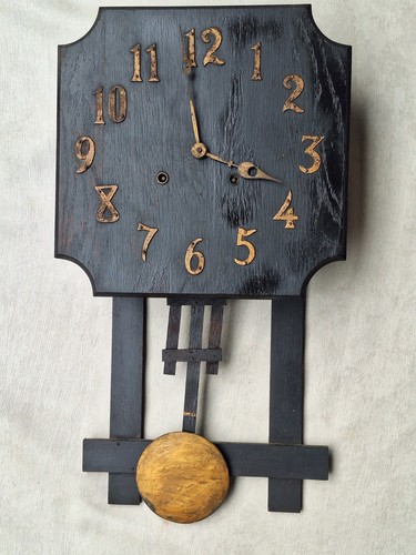 Antique arts crafts oak - arts, wall