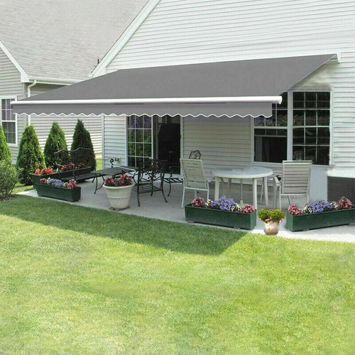 Retractable awning manual - 3m,