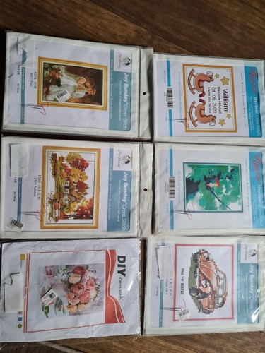 Pre printed cross stitch - x,