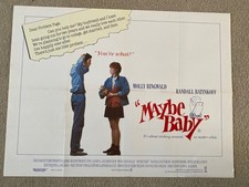Maybe Baby  ORIGINAL  UK Cinema Quad FILM POSTER  100cm x 76cm.