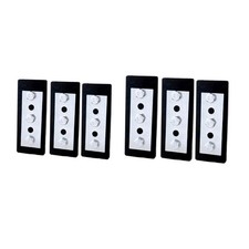 3pcs Rubber Impeller Snow