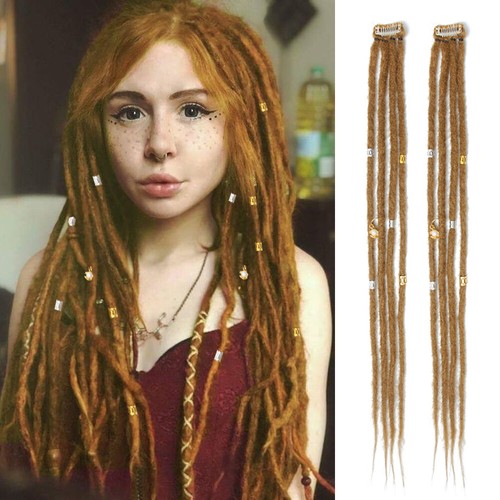 Thin clip in - thin, dreadlocks
