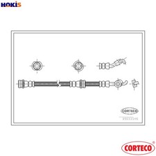 BRAKE HOSE 19033546 FOR NISSAN
