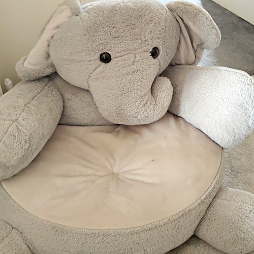 Large grey plush - large,