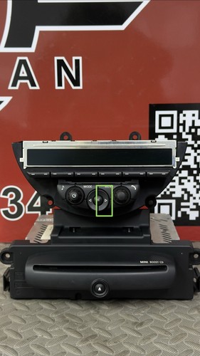 Mini r56 lci radio head - lci,