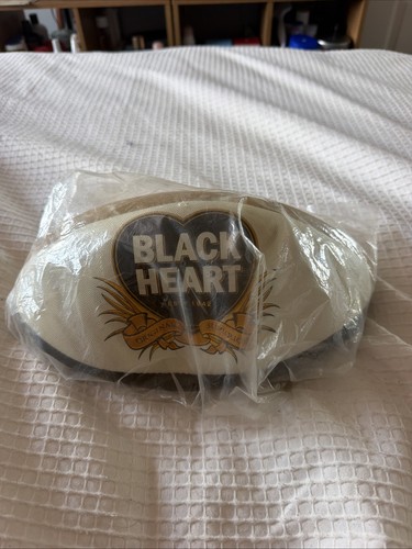 Vintage black heart - heart, rugby