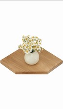 Floating Solid Oak Corner