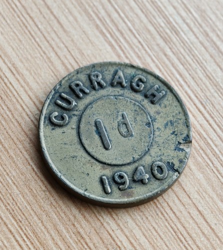 1940 curragh camp token - 1940,