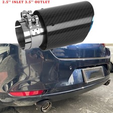 2.5" Inlet to 3.5"Out Carbon