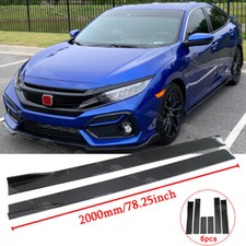 78.7" Carbon Side Skirts