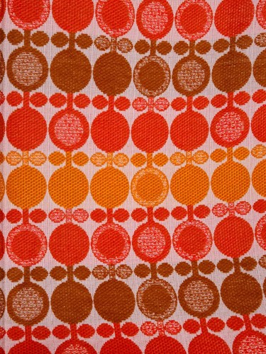 Vintage curtain fabric - vintage, by