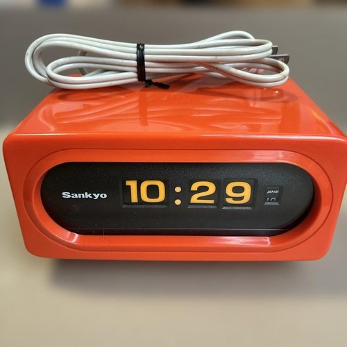 Sankyo vintage flip clock - sankyo,