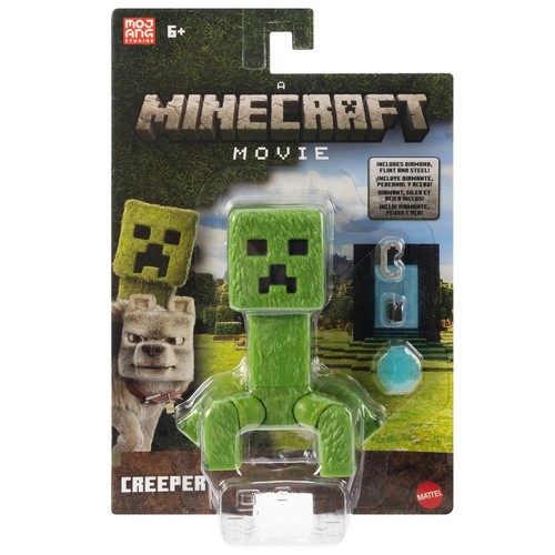 Minecraft movie creeper 10cm - minecraft,