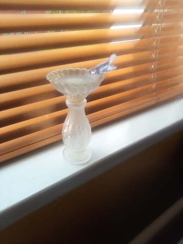 Avon birdbath perfume bottle - avon,