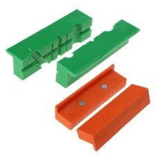 Useful Jaw Pads Bench Vice 2 Pcs Accessories Magnetic Pad Jaw Rubber Soft