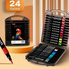 24 Colours Acrylic Paint Pens