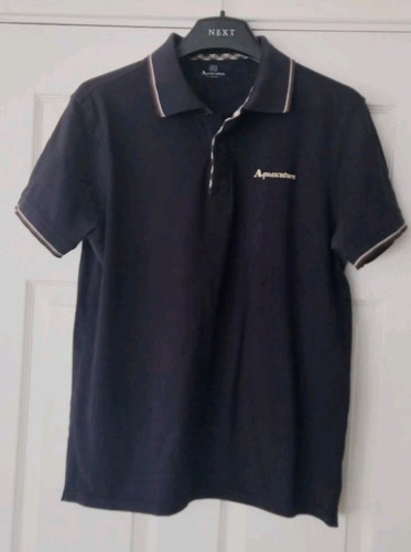 Aquascutum polo navy - size, xl