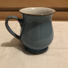 Denby Light Blue  Craftsman Mug, 4" Tall,