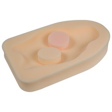 Yellow Baby Bath Support Sponge