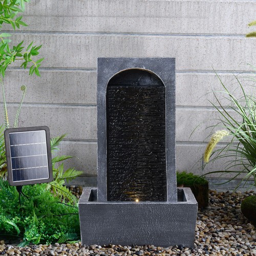 Water fountain feature solar - water,