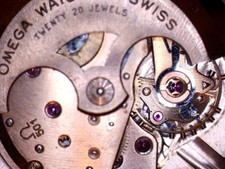 Omega Genuine Wristwatch, Calibre 501 Automatic Movement Parts - Spares List