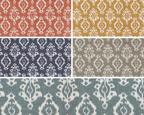 Tansy ikat patterned belfield - tansy,
