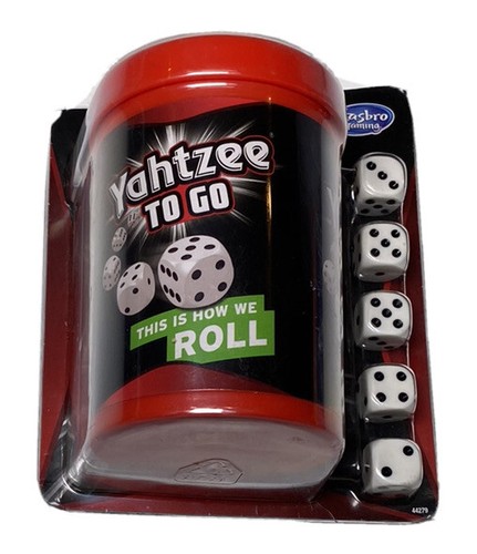 Yahtzee travel dice - to,