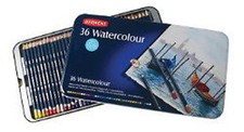 Derwent Watercolour Pencils 36 Tin - NEW & IMPROVED