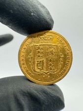 22ct Shield Back 1885 Victoria