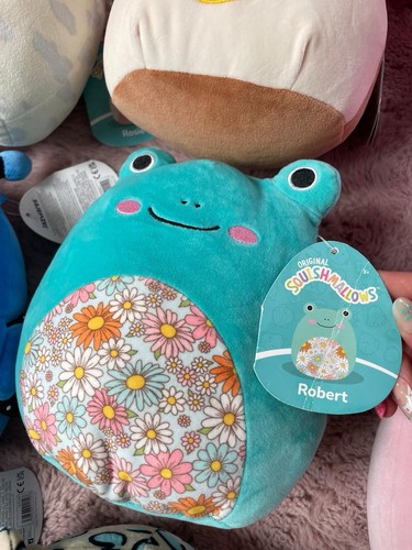 Squishmallows robert the - the, aqua