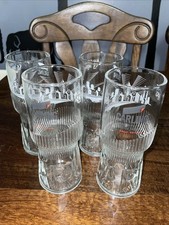 4 x Carling Half Pint Glasses