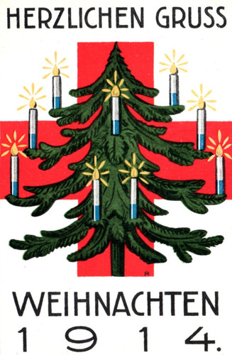 Wwi german red - red, christmas