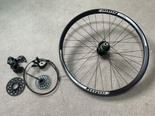 Hope tech rear wheel - tech, 26"
