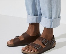 Birkenstock Mens Milano Brown
