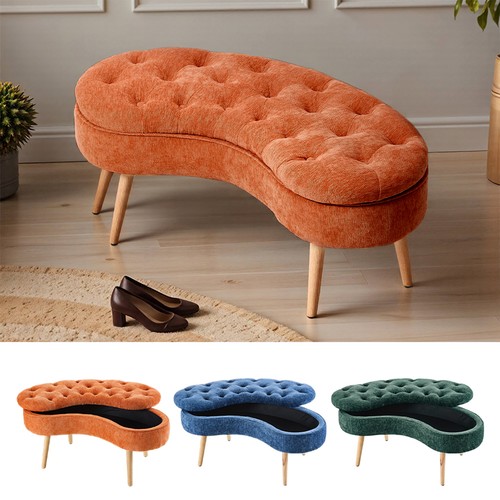 Upholstered chenille storage - chenille,