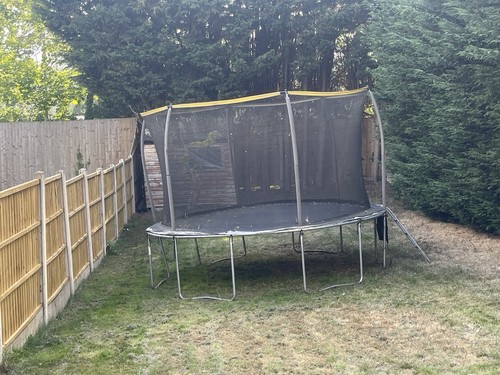12ft trampoline with safety - 12ft,