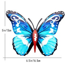 Large Metal Butterfly Garden