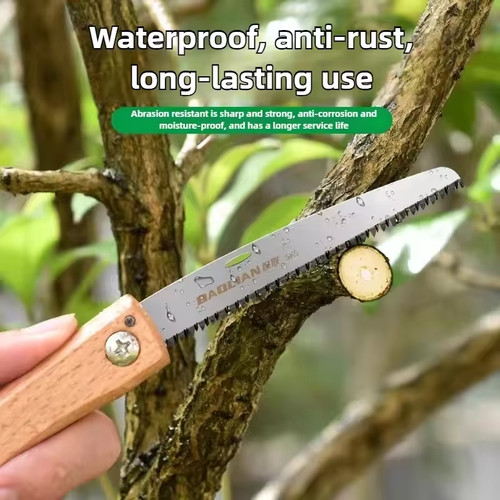 Mini folding hand saw non - saw, non-slip